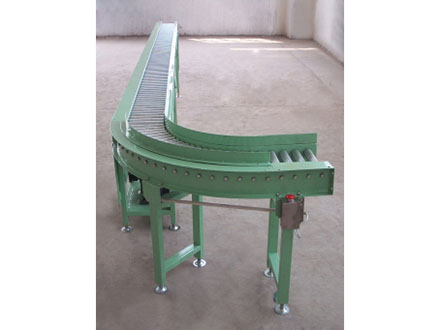 弯道滚子保送机